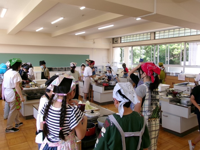 調理実習5年