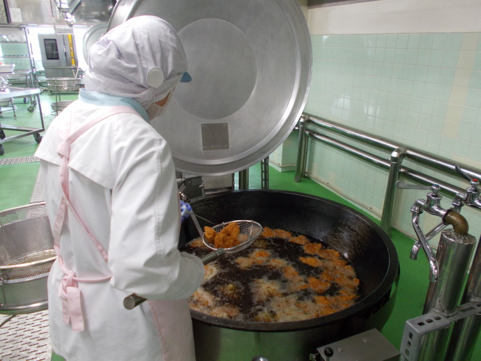 給食室の様子