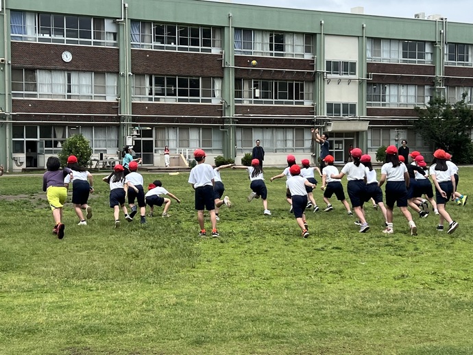 5年生「笑顔と学びの体験活動プロジェクト」マラソンの体験授業2