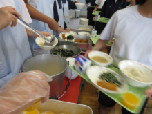写真　給食