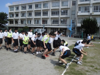1年学年練習
