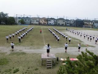 学年練習