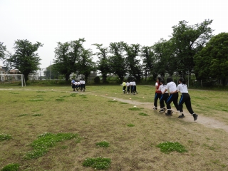 学年練習