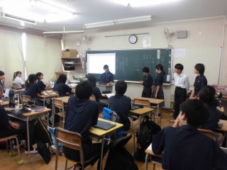 国語の授業