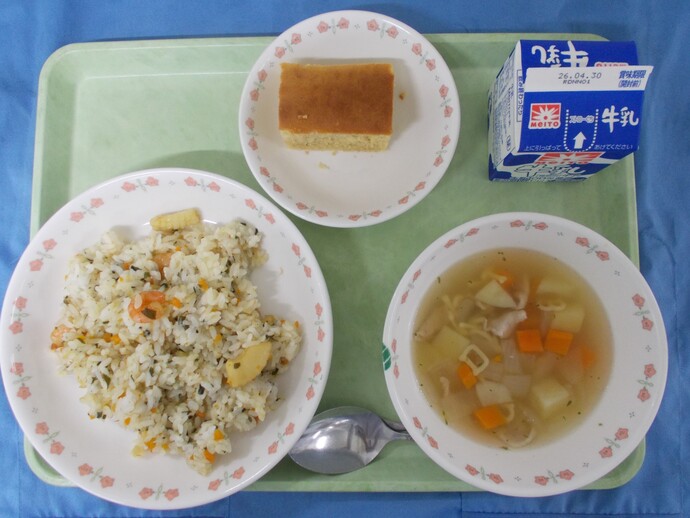 4月23日給食の写真