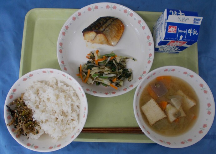 5月19日給食の写真