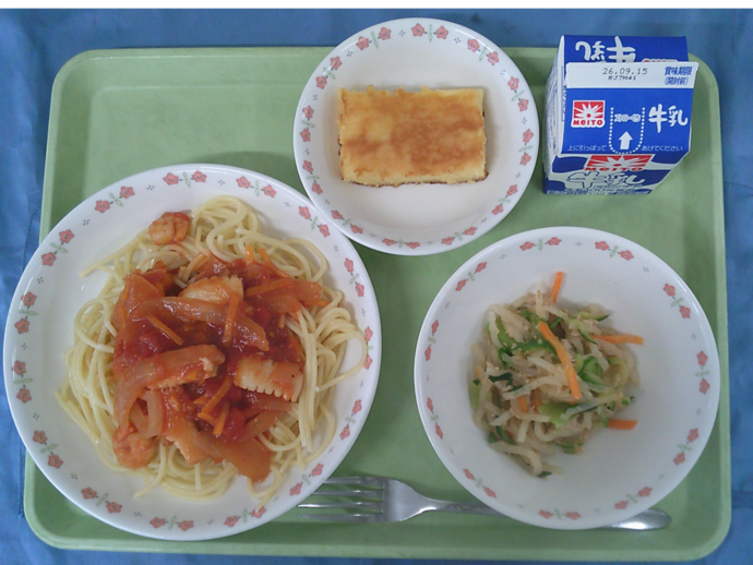 9月8日給食の写真