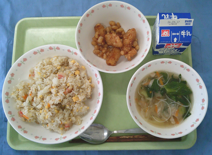 9月10日給食の写真