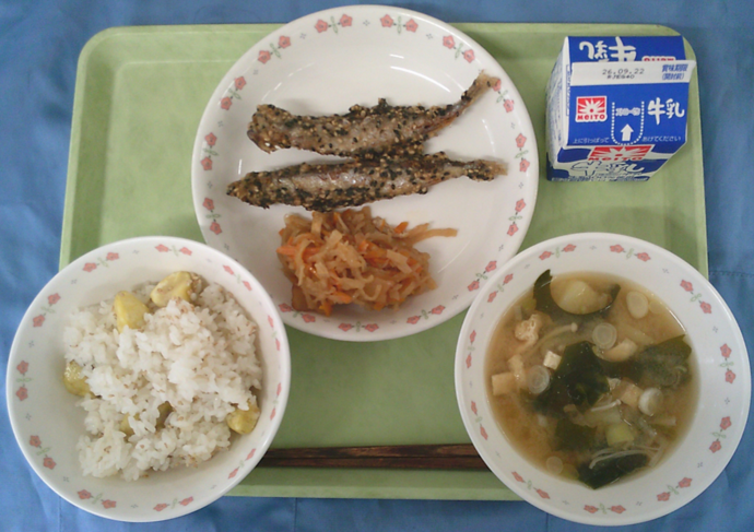 9月15日給食写真