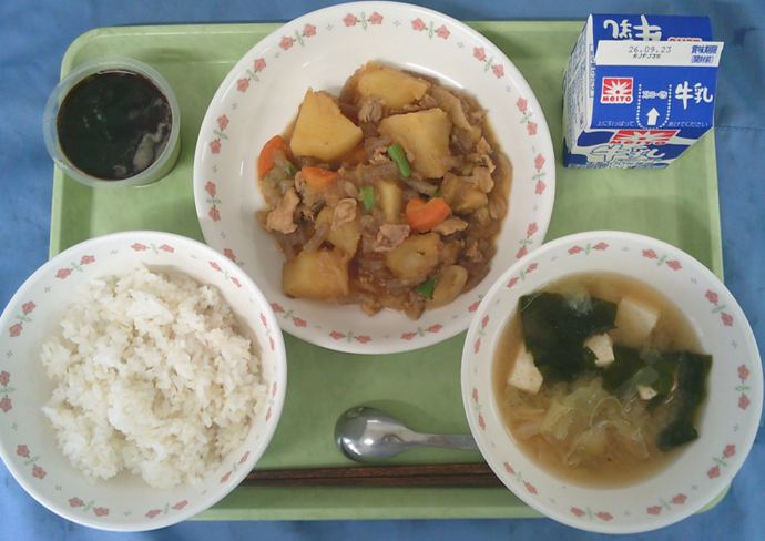 9月16日給食の写真