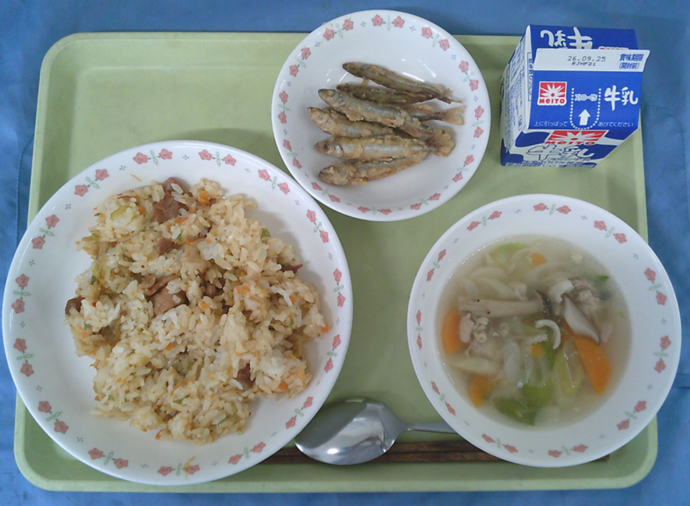 9月18日給食写真