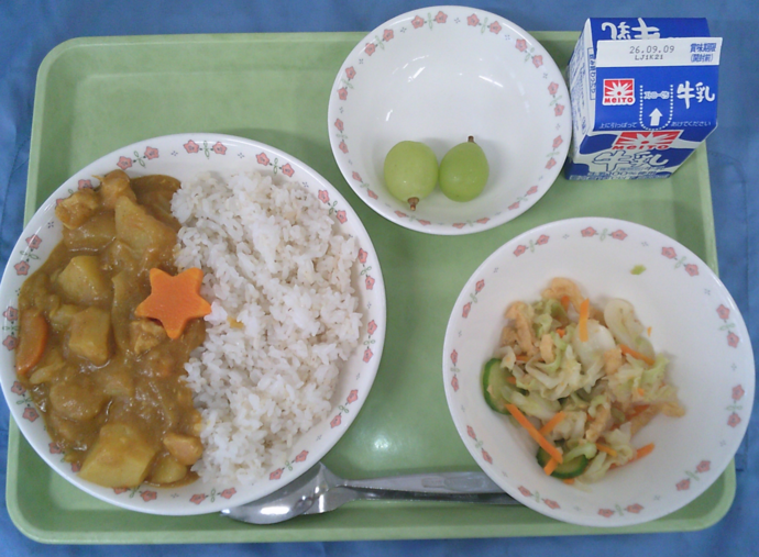 9月2日給食写真
