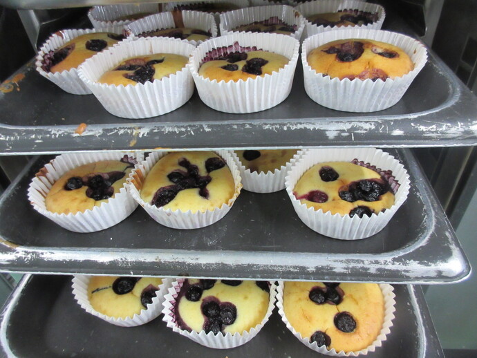 ブルーベリーケーキ