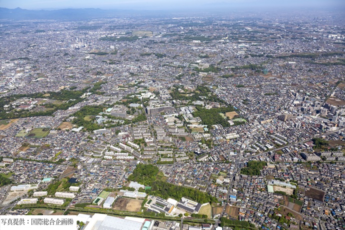 三小60周年記念航空写真