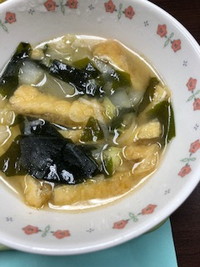 写真：味噌汁