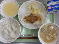 写真：2月15日の給食