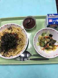 写真：2月14日の給食