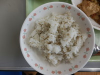 写真：じゃこごまご飯
