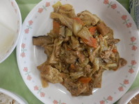 写真：家常豆腐