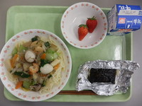 写真：2月5日の給食