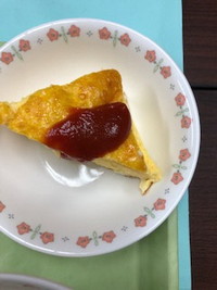 写真：チーズオムレツ