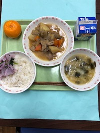 写真：1月31日の給食