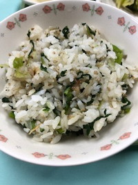 写真：じゃこ入りご飯