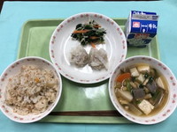 写真：1月28日の給食