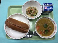 写真：1月25日の給食
