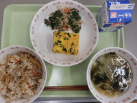 写真：1月22日の給食
