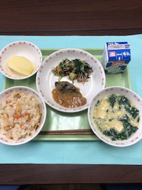 写真：1月18日の給食