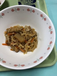 写真：切り干し大根の煮物