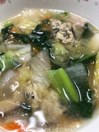 写真：昆布団子スープ