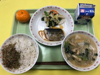 写真：1月9日の給食