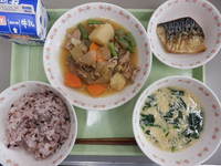 写真：12月19日の給食