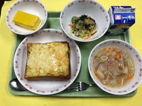 写真：12月13日の給食