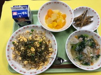 写真：12月12日の給食