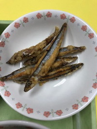 写真：きびなごのから揚げ
