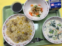 写真：12月10日の給食