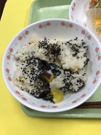 写真：さつま芋ご飯