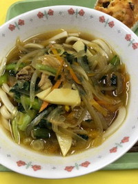 写真：カレーうどん