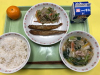 写真：11月13日の給食
