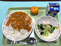 写真：11月9日の給食