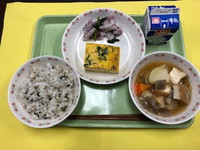 写真：11月5日の給食