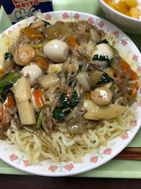 写真：あんかけ焼きそば