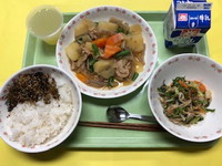 写真：10月15日の給食