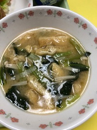 写真：味噌汁