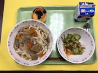 写真：10月10日の給食