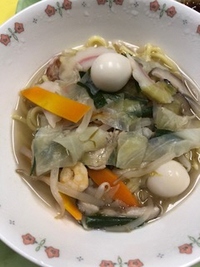 写真：ちゃんぽん麺