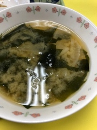 写真：味噌汁